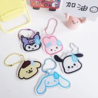 Sanrio Acrylic Keychain Funny Sweat Emoji Bag Pendant Album Hanging Ornament