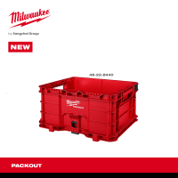 Milwaukee ลังใส่เครื่องมือ PACKOUT รุ่น 48-22-8440 สามารถรับน้าหนักได้ถึง 233กก.