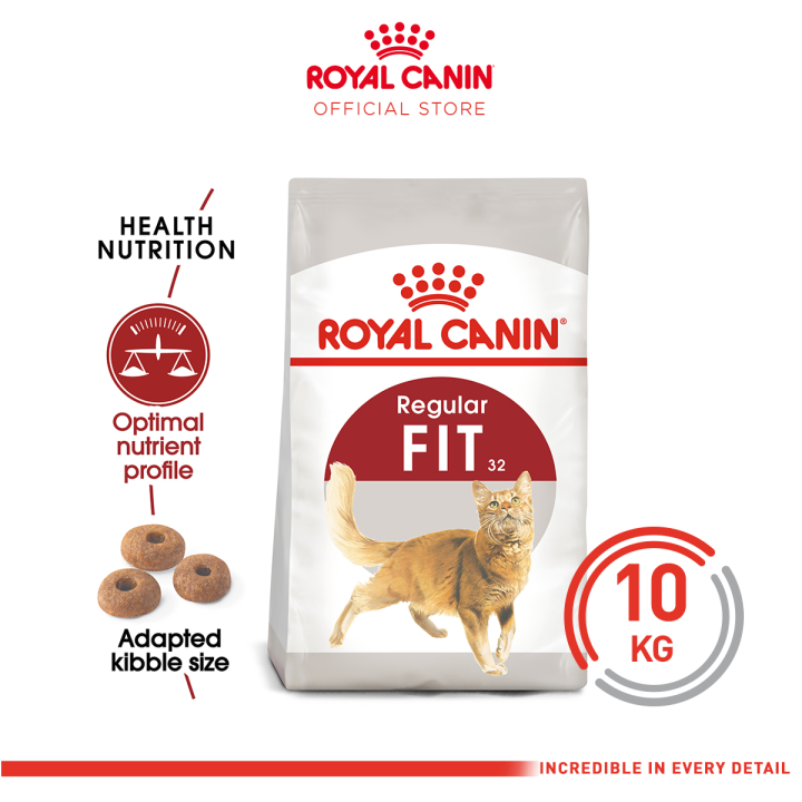 Isoleren kolonie Oorlogszuchtig Royal Canin Fit 32 (10kg) Adult Dry Cat Food Makanan Kucing - Feline Health  Nutrition | Lazada