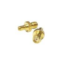 1pc  NEW SMA Female Jack  to TS9  Male Plug  RF Coax Modem Convertor Connector  Round textured  Straight  Goldplated wholesale Electrical Connectors