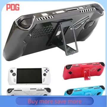  2023 New Silicone Protective Cover for ASUS ROG Ally Case  Handheld Console, Shockproof Soft Protective Skin Sleeve with Stand for Rog  Ally Gaming Console, Anti-Drop Protective Case Accessories : Video Games