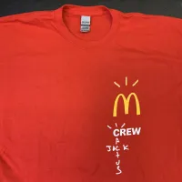 Shop Travis Scott Mcdonalds Shirt online | Lazada.com.ph