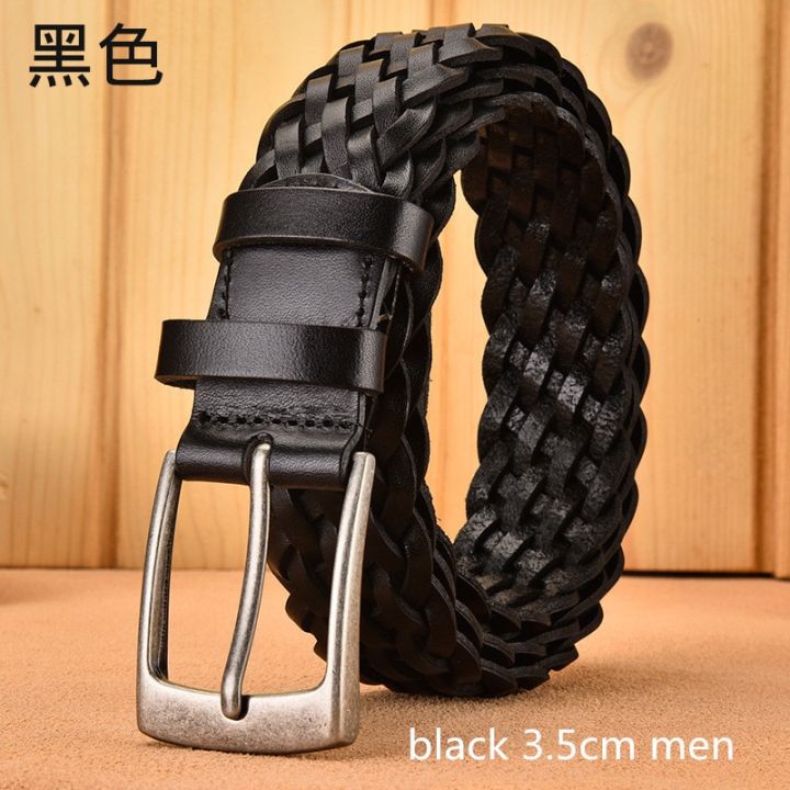 2023-men-full-grain-genuine-leather-belt-with-knitting-design-woven-genuine-leather-belts