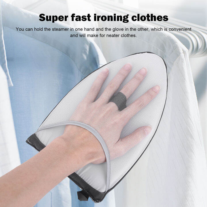 garment-steamer-ironing-s-ถุงมือป้องกันเสื้อผ้าทนความร้อน-steamer-mitt