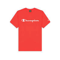 CHAMPION MEN - EU เสื้อยืดแขนสั้นผู้ชาย-ไซส์ยุโรป CREWNECK T-SHIRT  218531-RS005