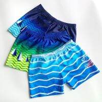 2022 Childrens Beach Pants Striped Gradient Trunks Quick-drying Swimwear Boys