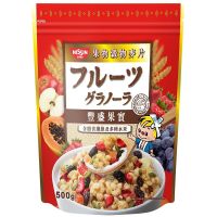 นิสชิน ธัญพืชอบกรอบผสมผลไม้อบแห้ง 500 กรัม Nissin Fruit Granola 500 g.