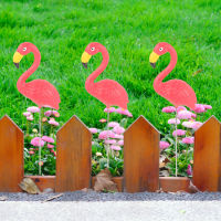 ROSENICE【HOT】 Flamingo Yard ตกแต่งสวนเรซิ่น Flamingo ใส่เครื่องประดับ Flamingo Craft