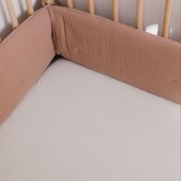 Minene Muslin Bed Sheet | ผ้าปูที่นอน คอตตอนมัสลิน 100% ขนาด 80x135 cm. ยิ่งซํกยิ่งนุ่ม