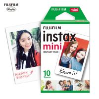 Fujifilm Instax Mini 50 แผ่นแผ่นฟิล์มถ่ายภาพขาวภาพอัลบั้มภาพทันที