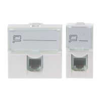 CAT6 Network Module Information Socket RJ45 8P8C Connector Adapter Keystone Jack Standard Wall Plate Cables