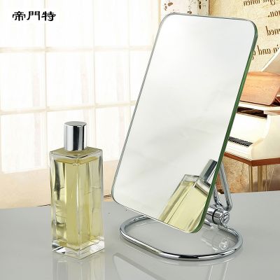 Demente makeup mirror square desktop large princess mirror desktop dressing mirrorcounter beauty mirror home