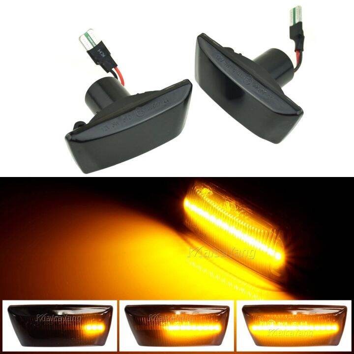 Led Dynamic Turn Signal Light Side Marker Sequential Blinker For Opel ...