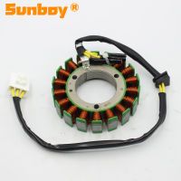 รถจักรยานยนต์ magneto stator COIL สำหรับ Honda 31120-MCT-681 31120-MFT-641 FSC600 f. ปีกสีเงิน FJS600สำหรับ JS400