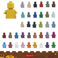 WUHUI 12ชิ้นสีทึบ DIY ร่างกาย Minifigures ของเล่นอาคารชุดของเล่นหน่วยการสร้างรูปอาคารอิฐเด็กของเล่นของเล่นสำหรับหนุ่มๆสาวๆเข้ากันได้กับทุกยี่ห้อ