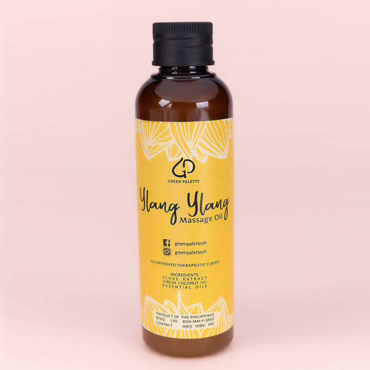 Green Palette YlangYlang Massage Oil, 110mL Lazada PH