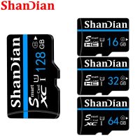 SHANDIAN การ์ดความจำ128GB การ์ดความจำอัจฉริยะ,ความจุ32GB 100 Original16GB SDXC SDHC Cardaao De Memoia แฟลชรถ Gratis Ongkir