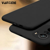 Vantime สำหรับ Xiaomi Poco F3 นุ่มหินทราย Ultra Thin Anti-เหงื่อลื่นด้านหลังเคสใส่โทรศัพท์