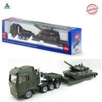 SIKU Low loader with tank ซิกุรถพ่วงรถถัง รหัส SK1872