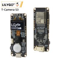 [2023สุดฮอต] LILYGO®T-Camera ESP32-S3 S3 ESP32-Cam 2ล้านพิกเซลแฟลชกล้อง HD 16MB ESP32-S3FN16R8กับ0.96 "SSD1306 OLED Mic Pir PMU