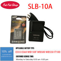 Samsung ES55 ES60ที่ WB150F WB500 WB550 IT100แบตเตอรี่กล้อง SLB-10A + ที่ชาร์จ