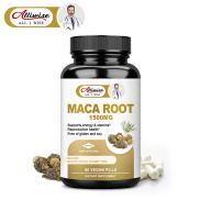 Alliwise Maca Root Capsules for Hormone Balance Invigorating Drive Mood