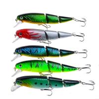 1PCS WobblersตกปลาLure Multi-ส่วนHard Bait110mm 15Gเหยื่อประดิษฐ์Minnow Lure Crankbait Perchปลาคาร์พFishing Tackle Lure-Cailine