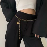 Fashion Wanita Sabuk Rantai Pinggang Gaun Tubuh Emas Celana Sabuk Perempuan Sabuk Kulit PU Wanita Mini Aksesori Kain Rantai Tipis 100Cm