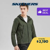 Skechers สเก็ตเชอร์ส เสื้อแจ็คเก็ต ผู้ชาย ODM-Commuting Jacket - P223M116