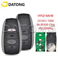 Datong กุญแจรถระยะไกลควบคุมโลกสำหรับ Subaru Forester รถยนต์ Impreza XV BRZ Legacy 231451-7000 8A 433.92Mhz 14AHK Keyless Go Card