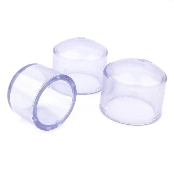 [LULIAN SHI] Inner Dia 4090mm Transparent PVC Pipe End Cap Aquarium Fish Tank Parts Garden