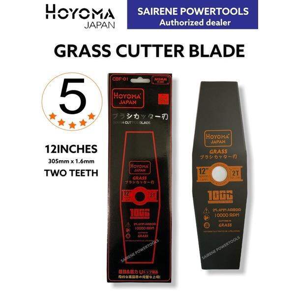 GRASS CUTTER BLADE CBF 01 2 Teeth UNIVERSAL Blade Metal 12 inches HOYOMA JAPAN Lazada PH