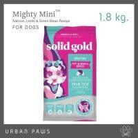 [?พร้อมส่ง] อาหารสุนัข Solid Gold - Mighty Mini Salmon สูตรแซลมอน สำหรับสุนัขพันธุ์เล็ก ขนาด 1.8 kg