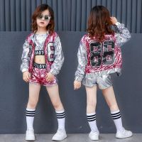 [COD] Childrens Costumes New Jazz Hip Hop Street Set Children Performance