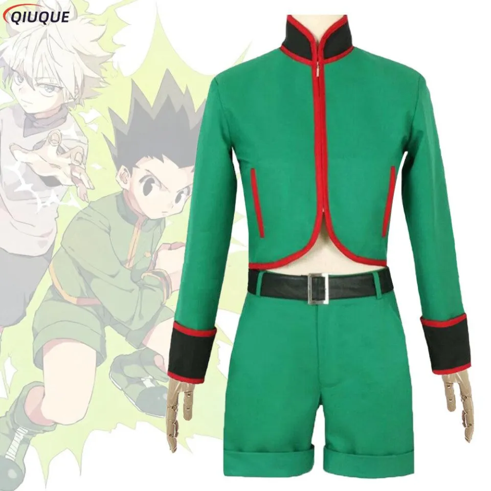 Cosplay Life Gon Freecss Costume for Men - Hunter x Hunter (HxH) Character  Merch - Cosplay Manga & Anime Halloween Costumes (S) 