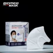 KHẨU TRANG BIOMEQ 4D MASK MÀU TRẮNG - KHÁNG KHUẨN VƯỢT CHUẨN