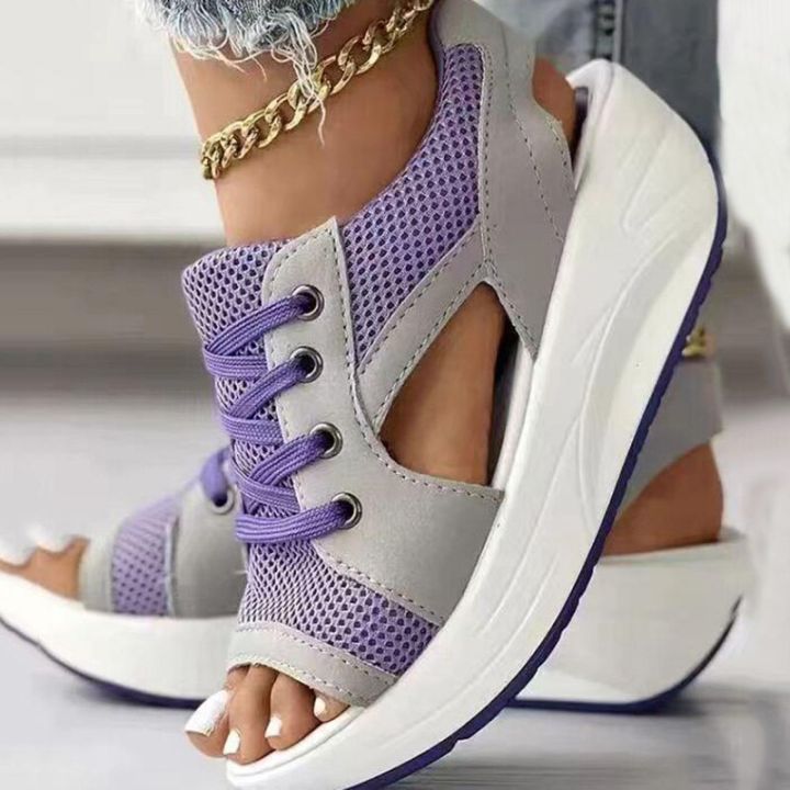 รองเท้า2023ฤดูร้อนผู้หญิงใหม่สะดวกสบายรองเท้าเซ็กซี่เปิดนิ้วเท้าสำหรับผู้หญิงลูกไม้หรูหราผู้หญิงรองเท้าแตะ-zapatos-de-รองเท้า-nbsp-mujer