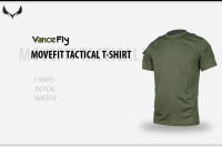 เสื้อยืดคอกลม MOVEFIT TACTICAL T-SHIRT by VanceFly