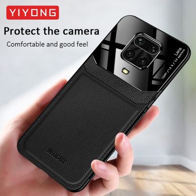 Redmi Note9 Pro Case YIYONG Silicone Frame PU Leather Cover For Xiaomi Redmi Note 9S 9 Pro Max 9T 8T 7 8 Pro 2021 Xiomi Cases