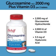 HCMViên Hỗ Trợ Sụn Khớp Schiff Glucosamine D3 150 Viên