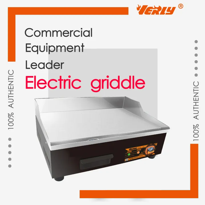 Verly Commercial Electric Griddle Heavyduty Stainless Steel Griddle
