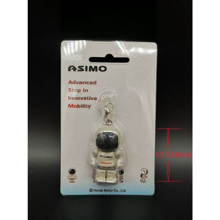 NEW RARE Japan Honda Asimo Robot Mini Key Chain Figure 3.8cm 1.5" Lazada