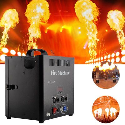 Stage Special Effects 3 Head Fire Breathing Flame Machine Dmx512 Equipment Movie TV Performance Dj Controller Fast Free shipping