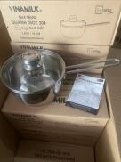 Quánh inox 304 - 3 đáy vung kính 18cm Fivestar vinamik