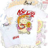 ? เสื้อยืด SoulStreet Clothingลาย Neko JPN LuckyCat  ขนาด S-5XL เสื้อยืดแขนสั้น