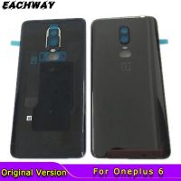 【❉HOT SALE❉】 diyi45718 สำหรับ Oneplus 6ฝาครอบด้านหลังแก้วเคสประตูหลังอะไหล่ Oneplus 16หก Oneplus 6T พร้อมกระจกเลนส์กล้องถ่ายรูป