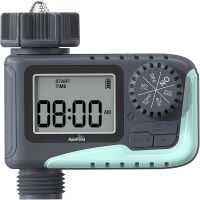 ❀✵ RAINPOINT Water Timer Programmable Sprinkler Timer for Garden Hose Outdoor Hose Timer with Rain Delay/Manual Watering System