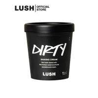 LUSH ครีมโกนหนวด DIRTY SHAVING CREAM