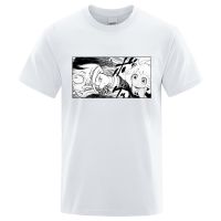 Spy X Family Anya Vs Damian Art Tshirts Man Comfortable Tee Clothes Personality 100 Cotton Loose Men Gildan