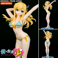 Model โมเดล ของแท้ 100% Alphamax จาก Haganai Boku wa Tomodachi ga Sukunai ชมรมคนไร้เพื่อน Sena Kashiwazaki คาชิวาซากิ เซนะ 1/7 Swimsuit ชุดว่ายน้ำ Ver Original from Japan Figure ฟิกเกอร์ Anime ของขวัญ อนิเมะ การ์ตูน มังงะ Doll ตุ๊กตา คอลเลกชัน manga